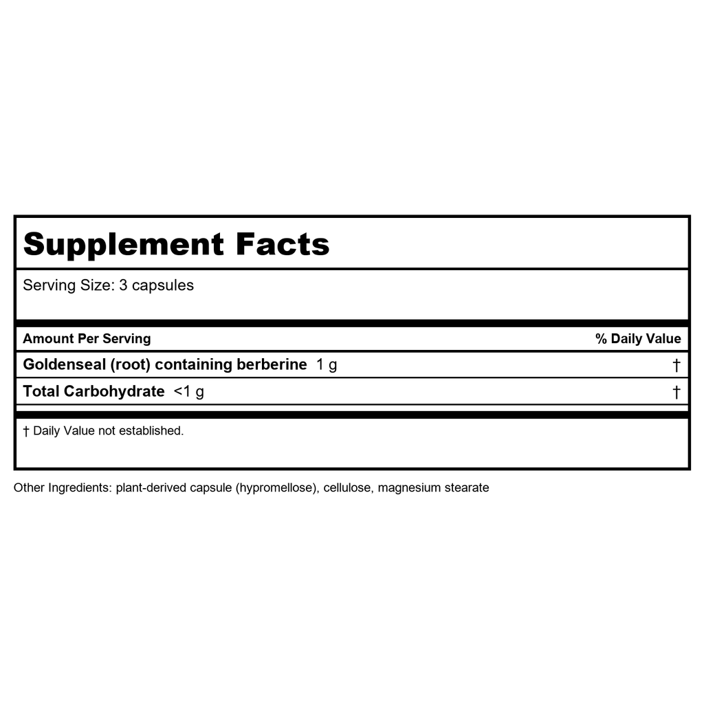 Nature's Way Goldenseal Root 50 Vcaps - 2 Pack