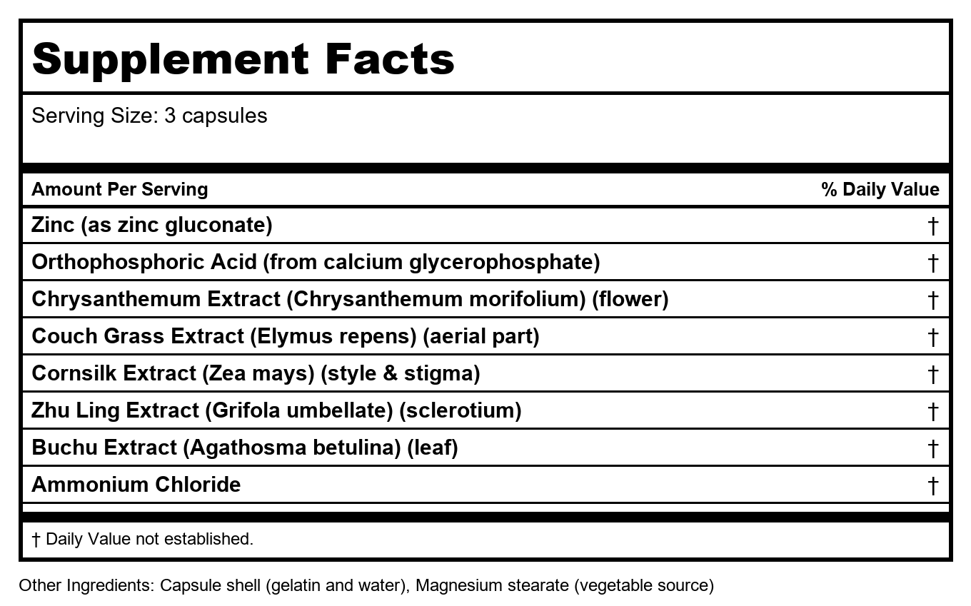 Biotics Research UT Complex 90 gélules
