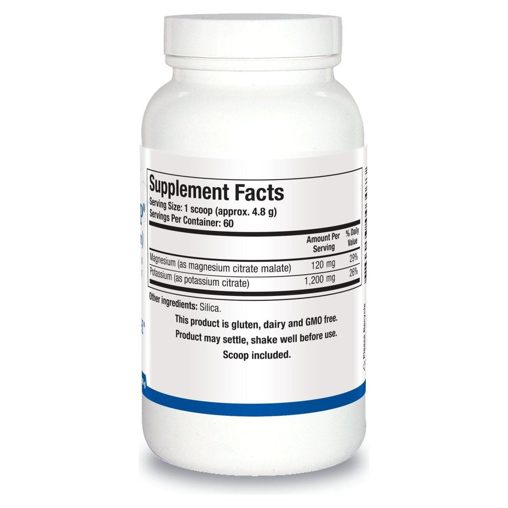 Biotics Research Potassium HP Potassium avec Magnésium. Formule en poudre. Électrolyte. Soutient la santé cardiovasculaire, rénale et osseuse. Minéral essentiel pour la fonction vasculaire et musculaire. 10 onces