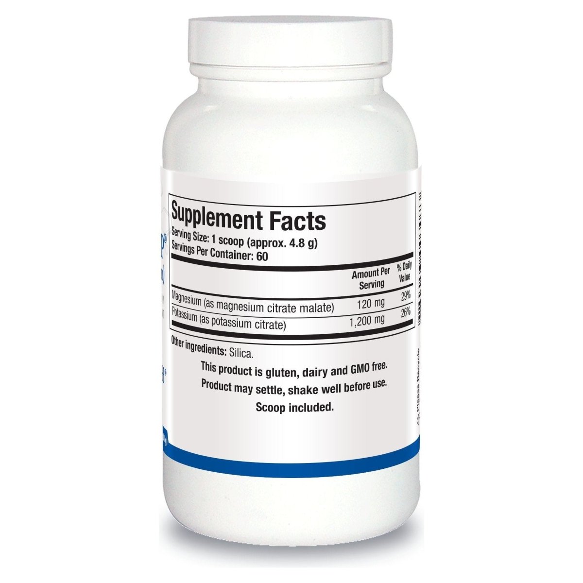 Biotics Research Potassium HP Potassium avec Magnésium. Formule en poudre. Électrolyte. Soutient la santé cardiovasculaire, rénale et osseuse. Minéral essentiel pour la fonction vasculaire et musculaire. 10 onces