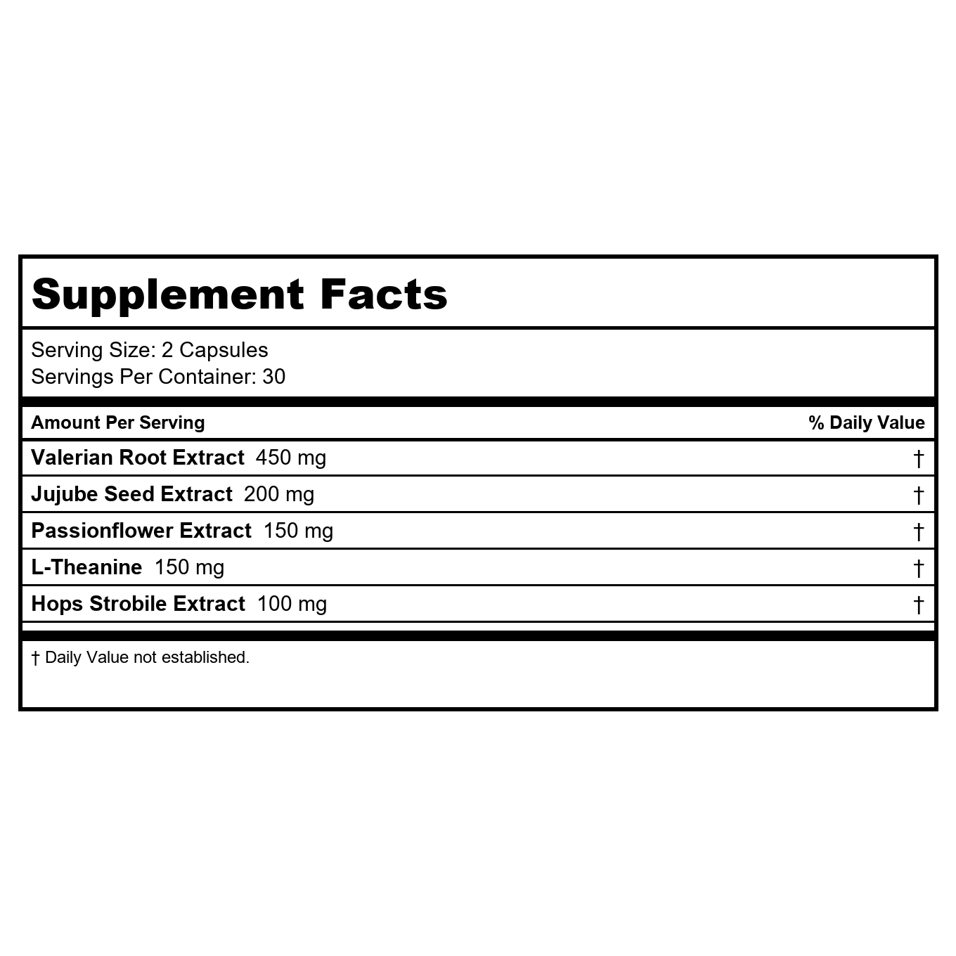 Ortho Molecular Products Botanicalm PM (60 gél.)