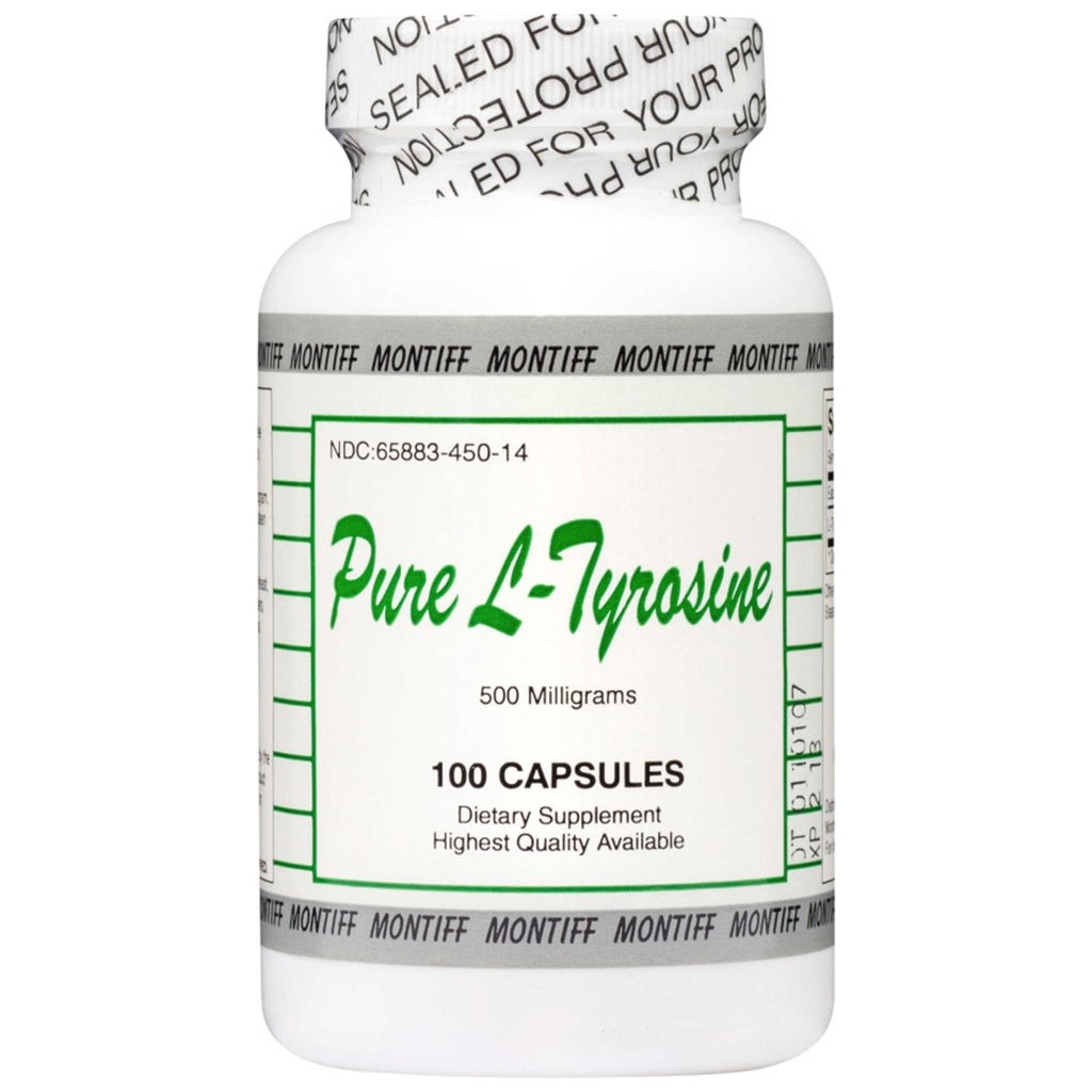 Montiff L-Tyrosine Pure 500 mg 100 gélules