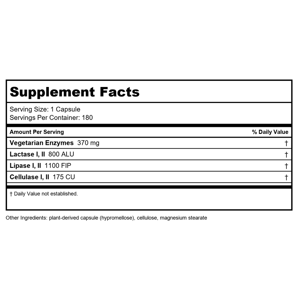 Nature's Way CompleteGest Enzymes Végétaliennes, 180 Capsules (Lot de 2)
