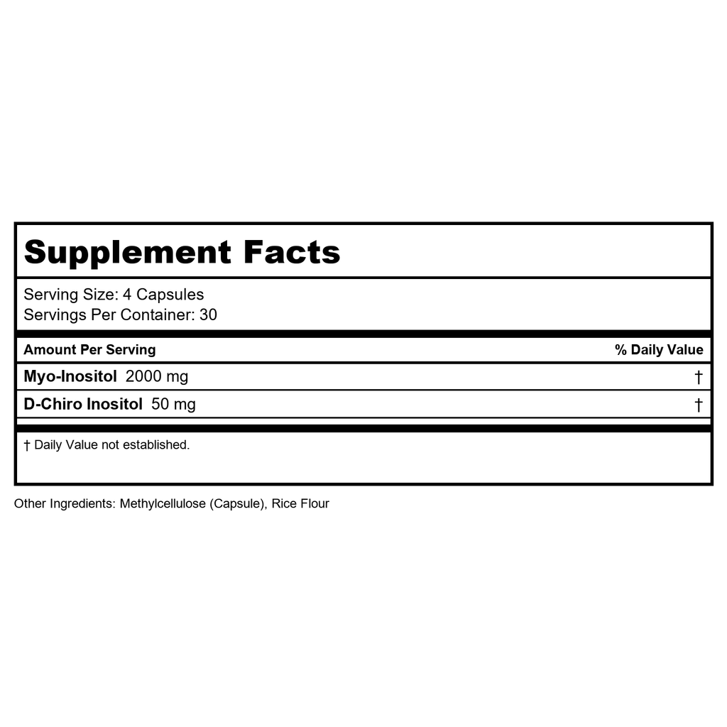 Biotics Myo + D-Chiro Inositol 8 onces
