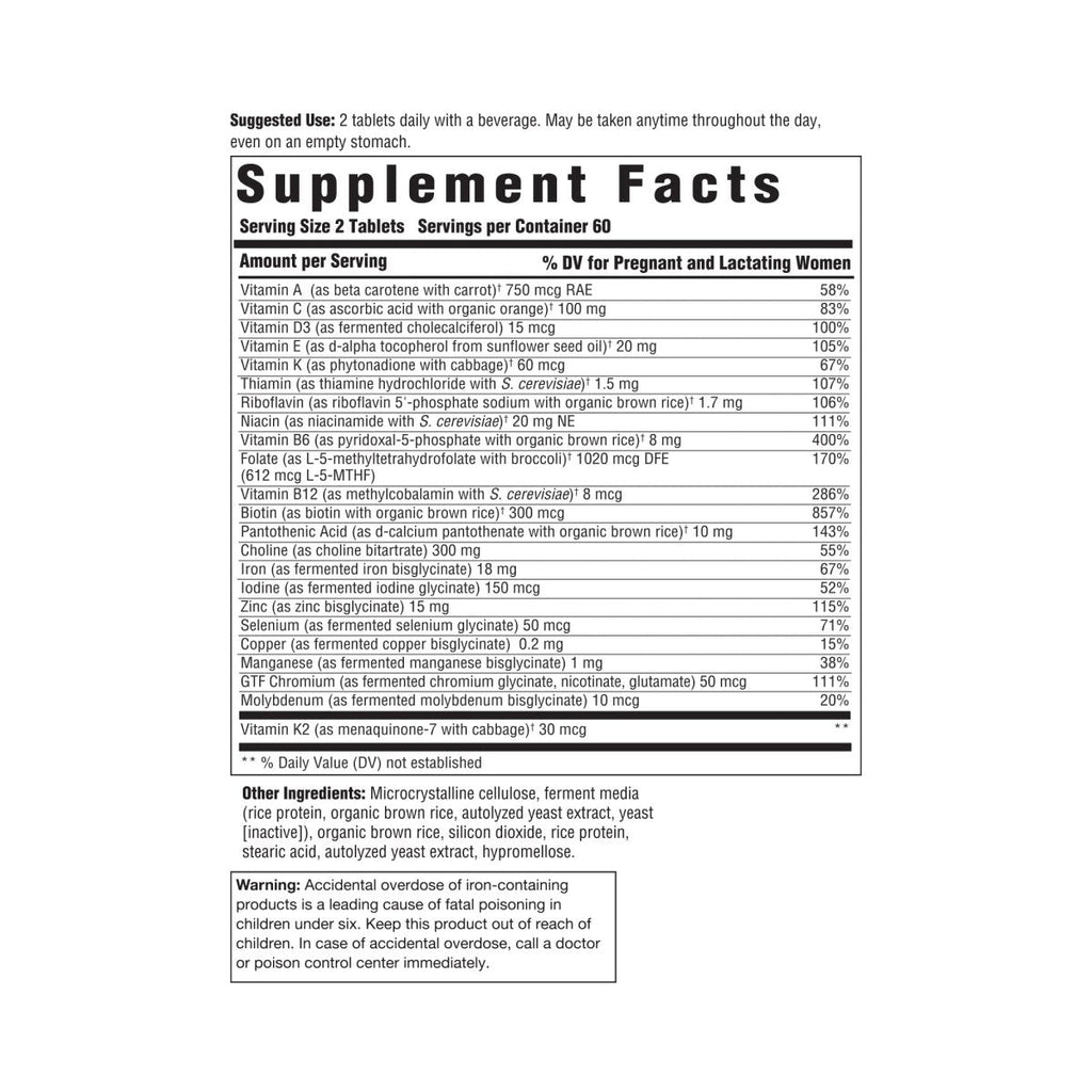 Innate Response Bébé & Moi Multivitamine 120 Comprimés