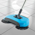 Balai rotatif innovant Living Spin Sweeper II-296 à triple brosse rotative