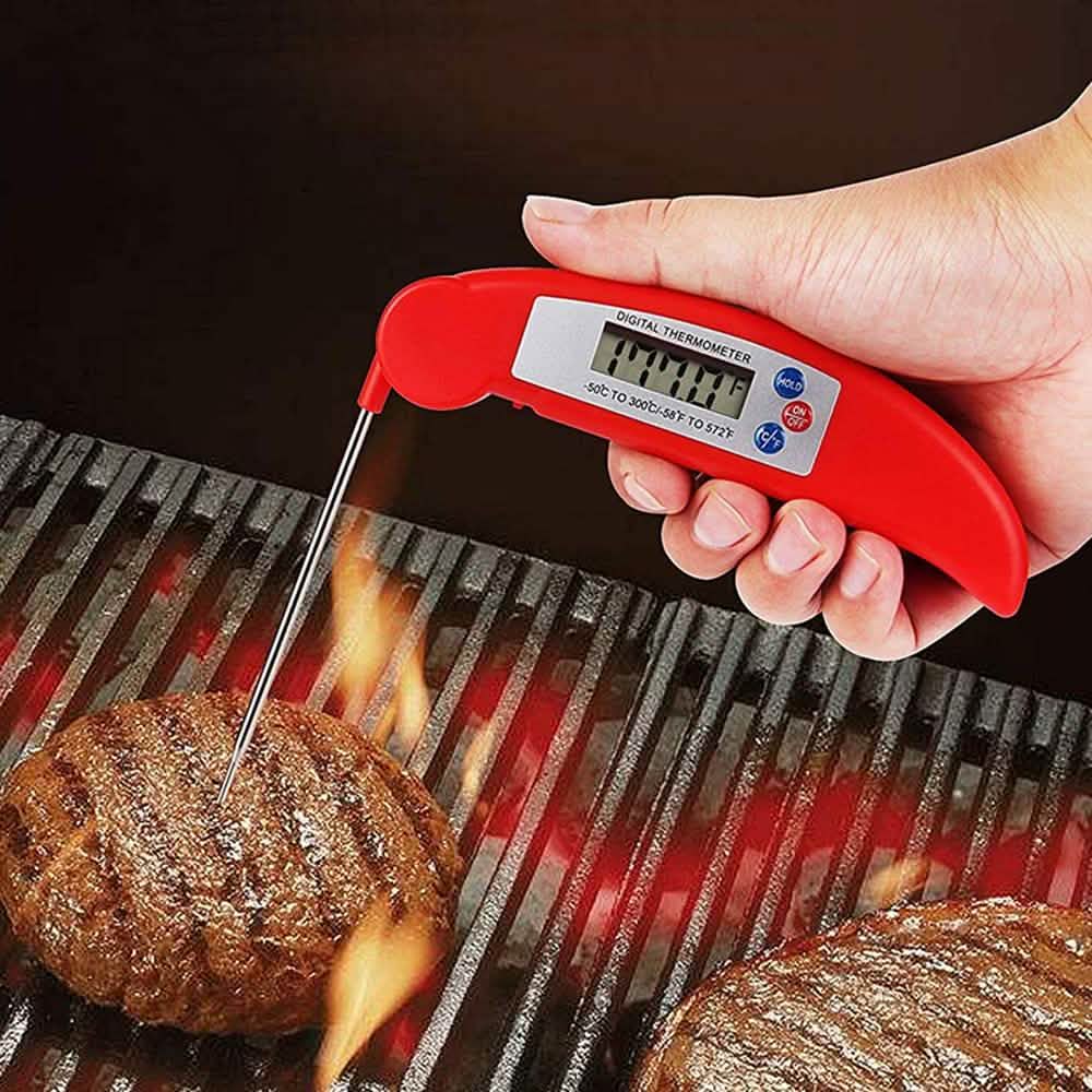 Sonde thermomètre numérique instantané pour barbecue et cuisine