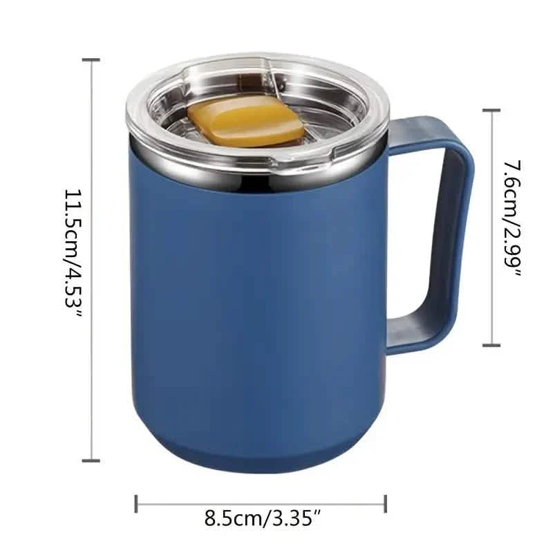 Mug à café isotherme en acier inoxydable