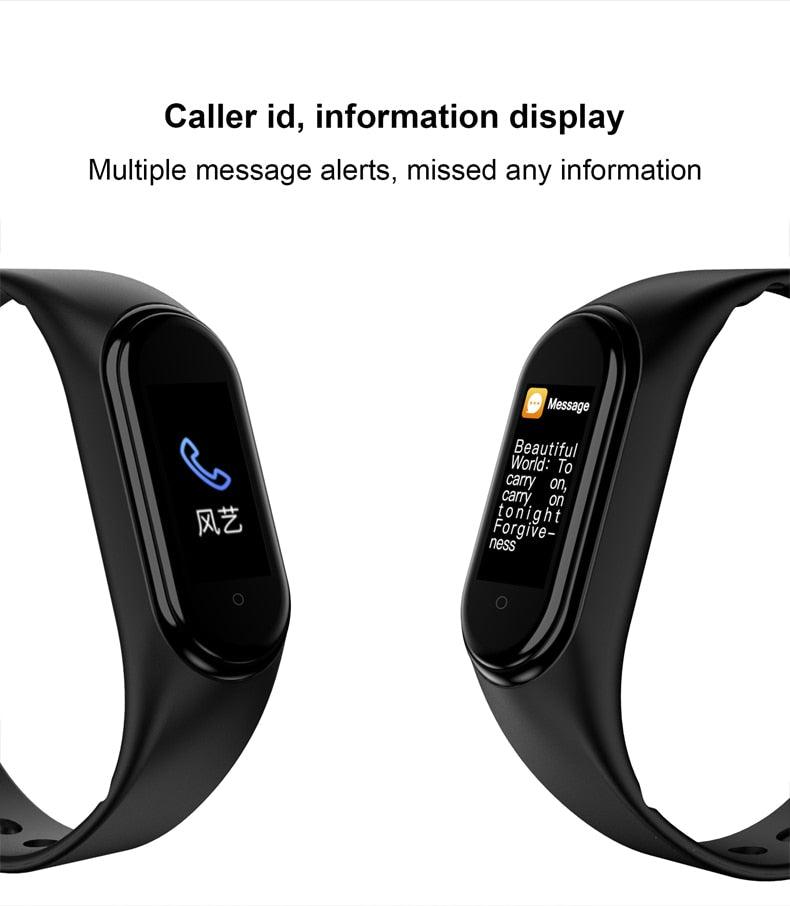 Montre connectée intelligente Fréquence cardiaque Pression Podomètre Montres de sport Bracelet Montre de sport électrique pour téléphones Montre intelligente de santé Moniteur de fréquence cardiaque Moniteur de sommeil Écran tactile étanche