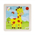 Jouet d'intelligence pour enfants, puzzle 3D en bois, Tangram, animaux de dessin animé pour bébé, puzzles éducatifs pour l'apprentissage des transports.