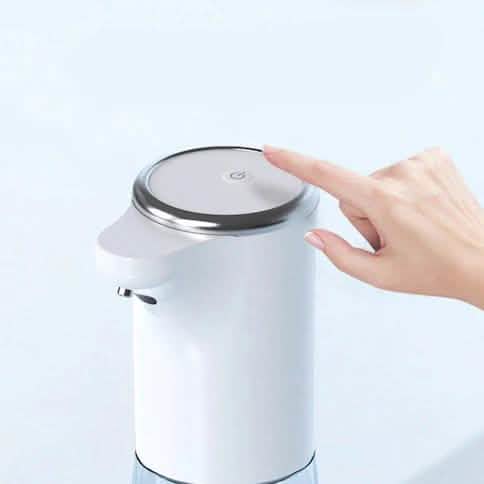Distributeur de savon portatif intelligent pour la maison, à induction, avec mousse pour les mains