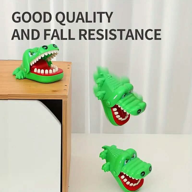 Jouet interactif crocodile qui mord le doigt