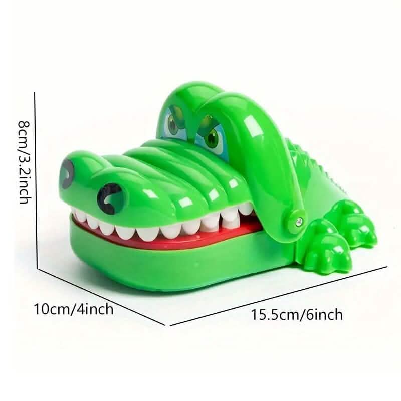 Jouet interactif crocodile qui mord le doigt