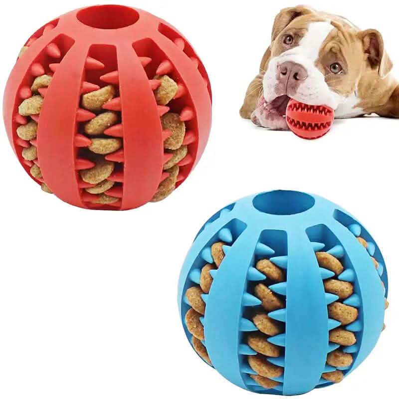 Jouet à mâcher interactif en élastomère pour chiot