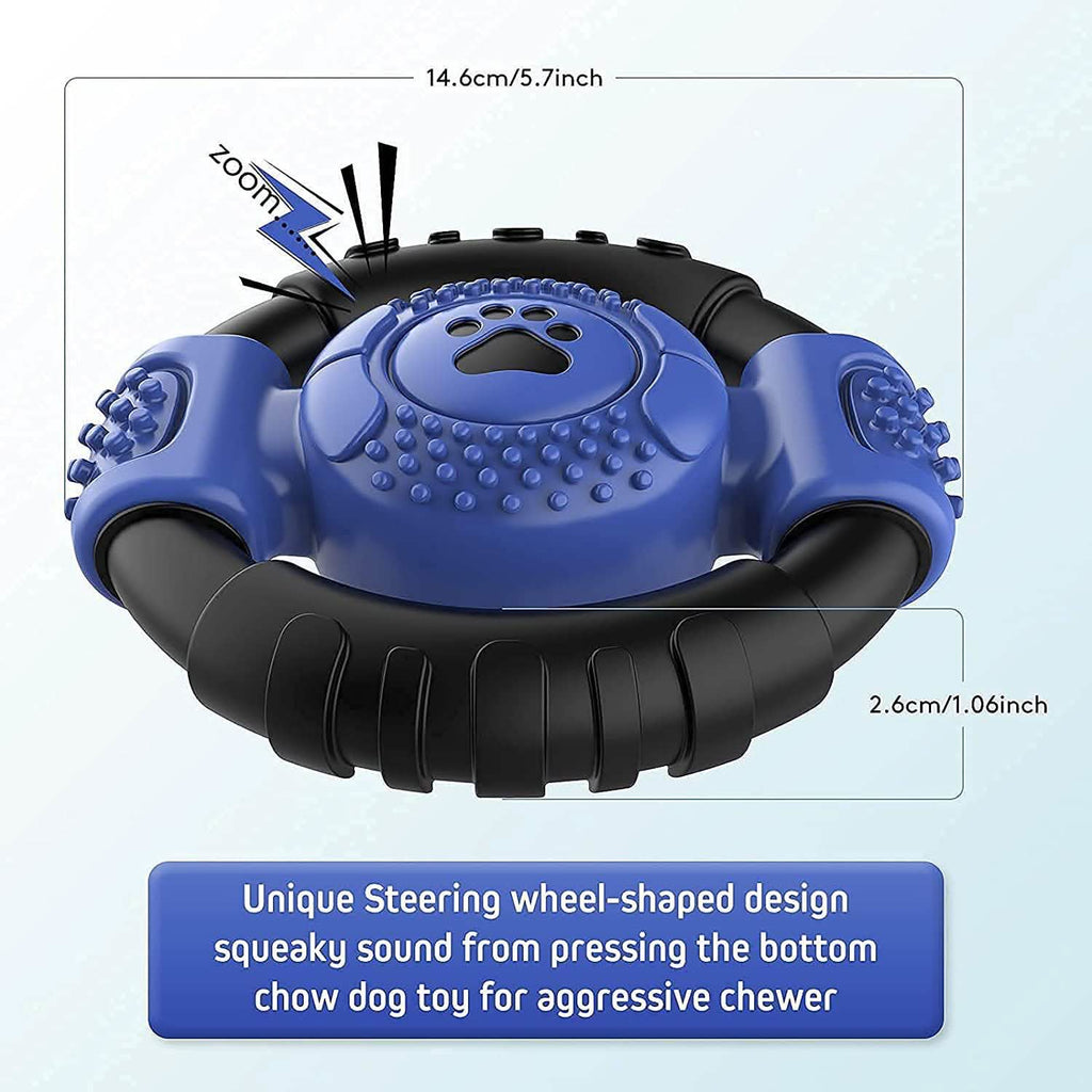 Jouet à mâcher couineur interactif pour chien