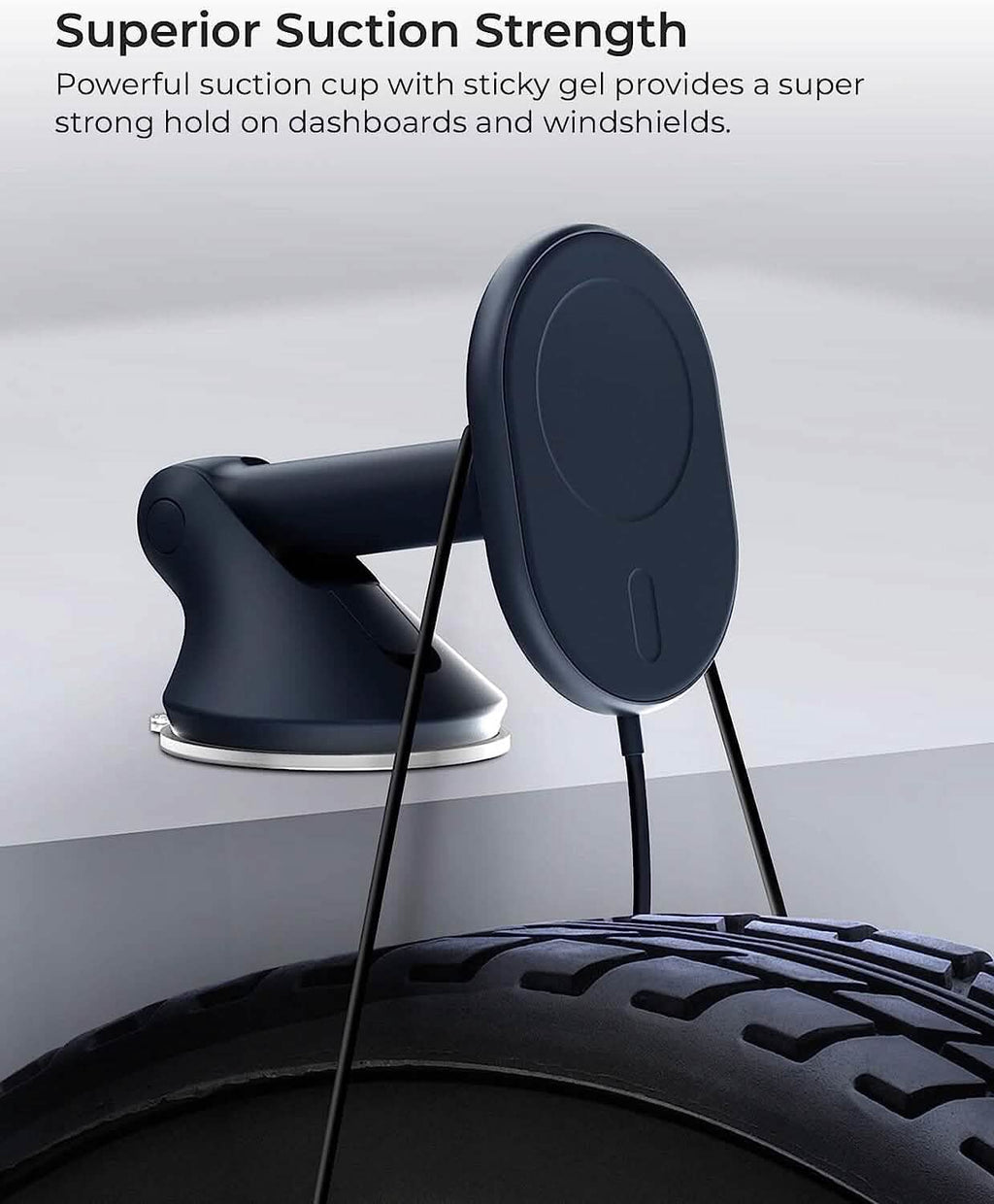 iOttie Velox Support Magnétique sans Fil pour Tableau de Bord Compatible MagSafe