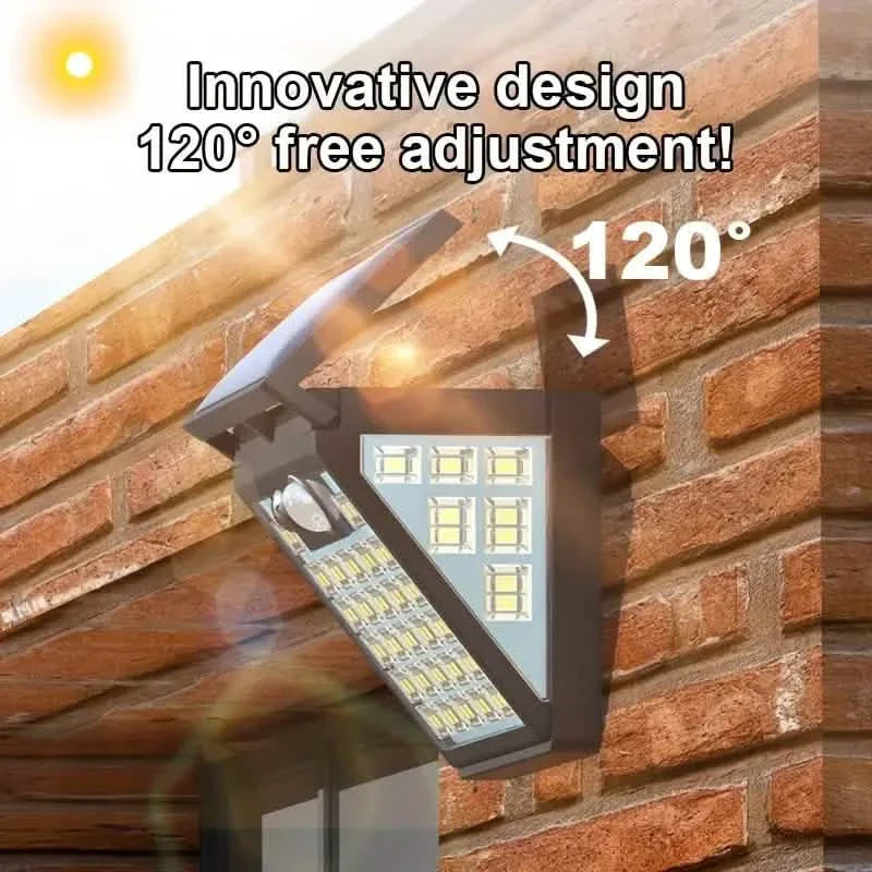 Lampadaire solaire IP65 du crépuscule à l'aube avec détecteur de mouvement