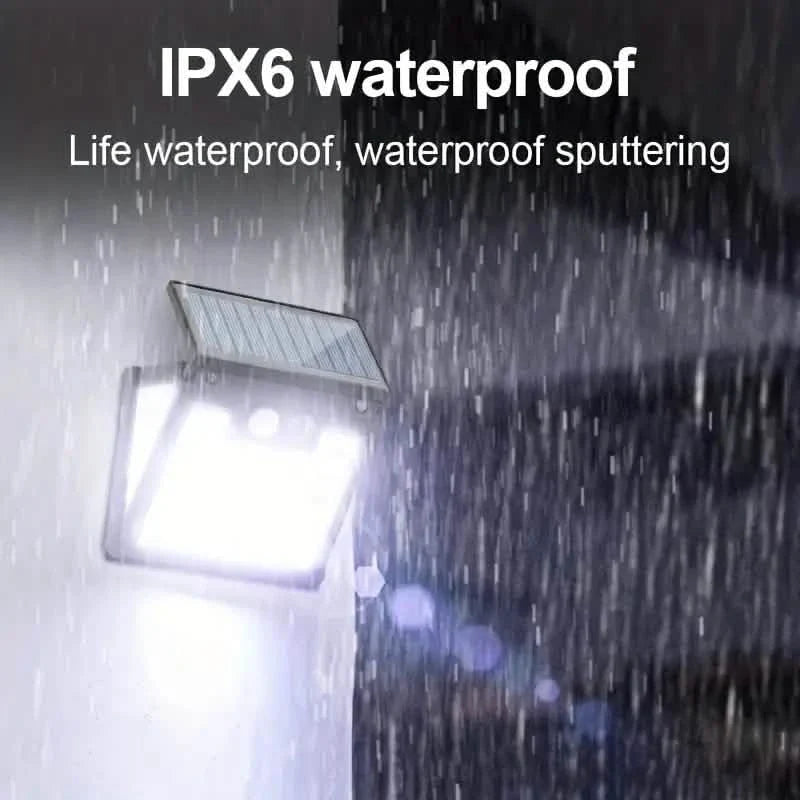 Lampadaire solaire IP65 du crépuscule à l'aube avec détecteur de mouvement