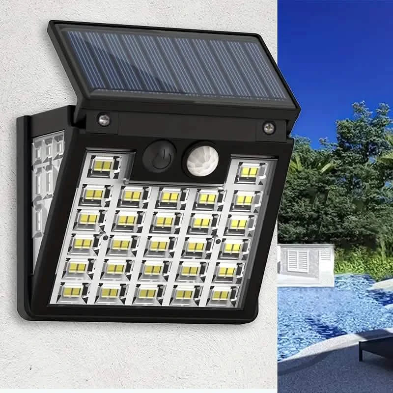 Lampadaire solaire IP65 du crépuscule à l'aube avec détecteur de mouvement