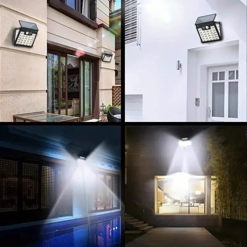 Lampadaire solaire IP65 du crépuscule à l'aube avec détecteur de mouvement