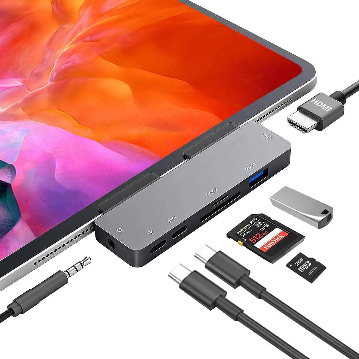 Hub USB C pour iPad Pro