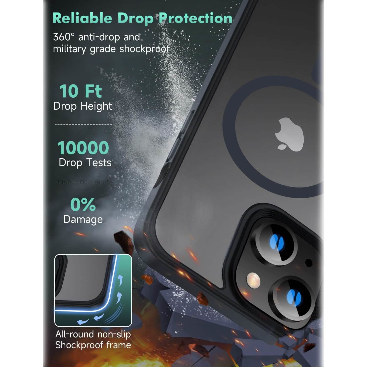 Coque magnétique pour iPhone 14