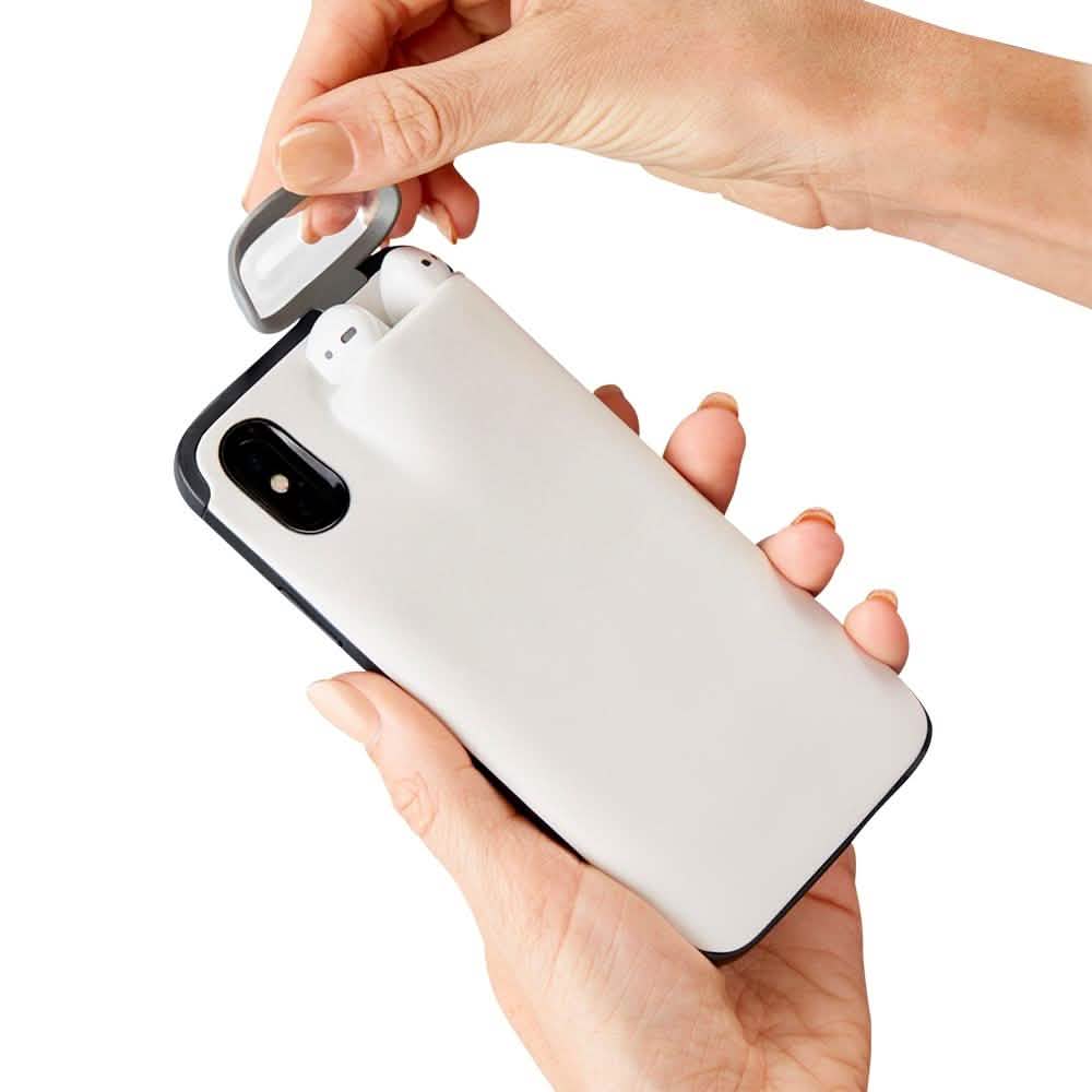 Coque iPhone avec support AirPods