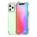 Coque de téléphone transparente antichoc en TPU souple pour iPhone