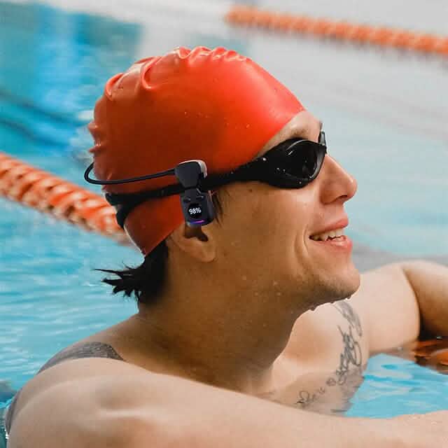Casque à conduction osseuse ouvert étanche IPX8