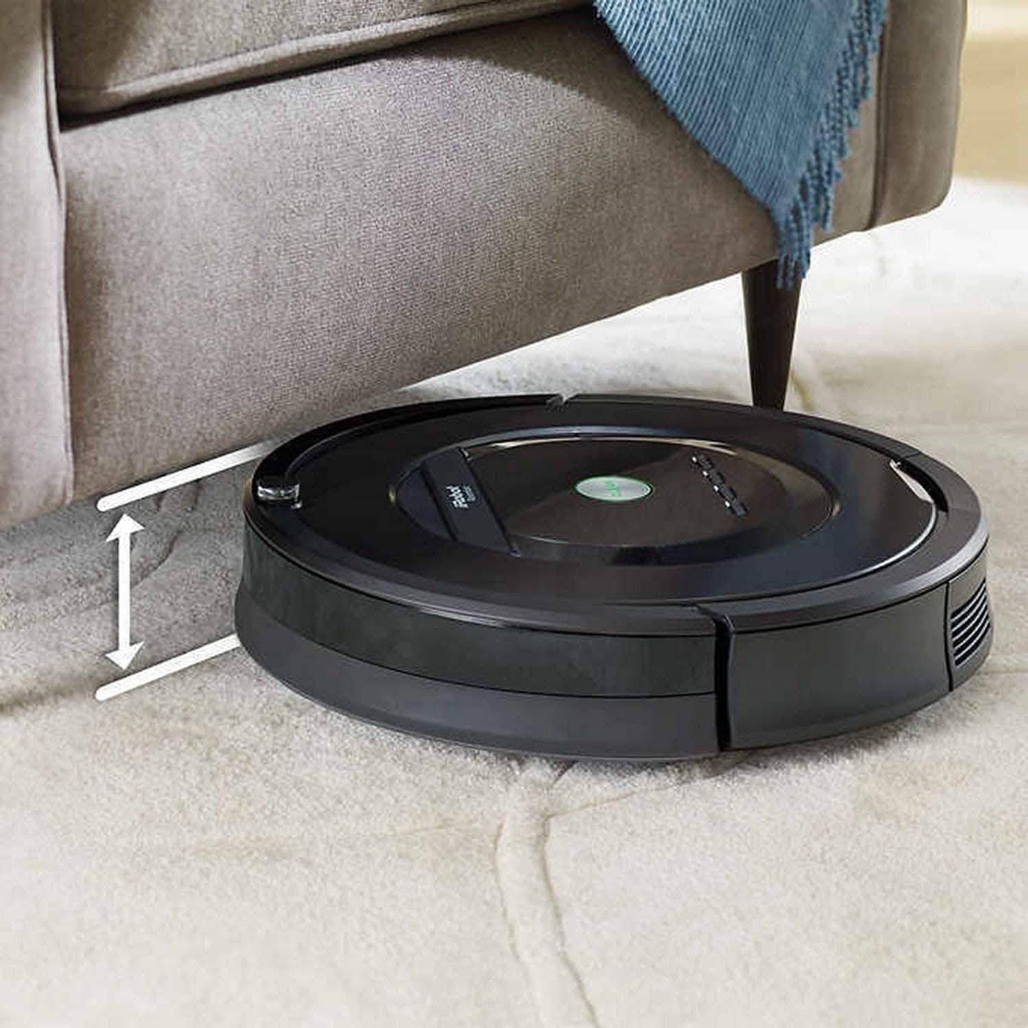 iRobot Roomba 805 Robot aspirateur avec deux barrières virtuelles Dual Wall et un filtre supplémentaire (reconditionné)