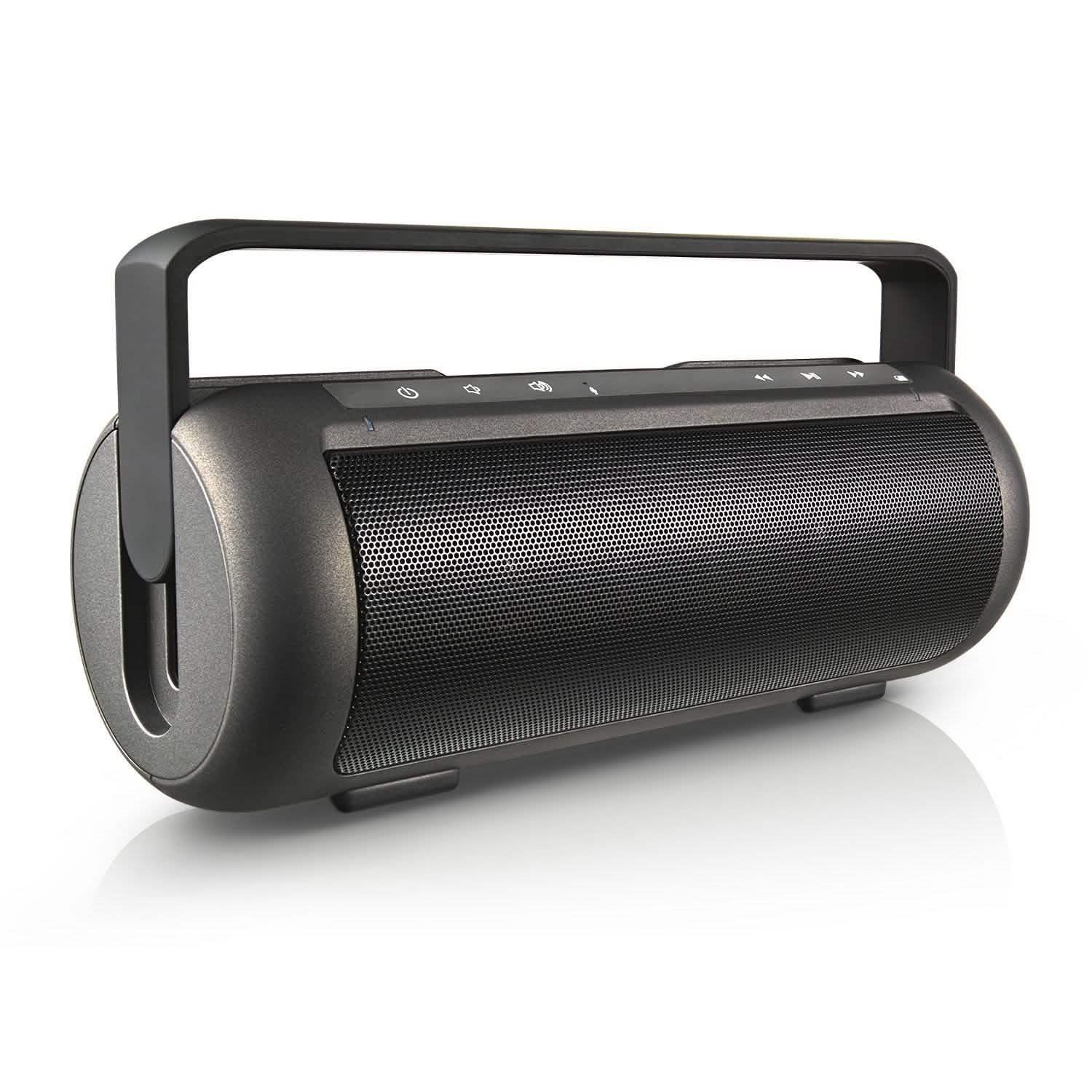 Haut-parleur sans fil iRola double subwoofer puissant stéréo