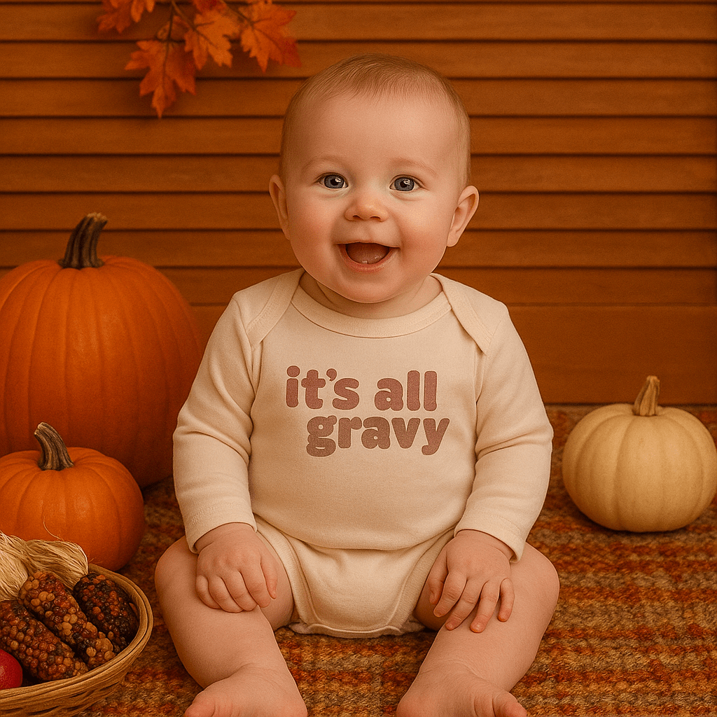 body graphique | all gravy (manches longues)