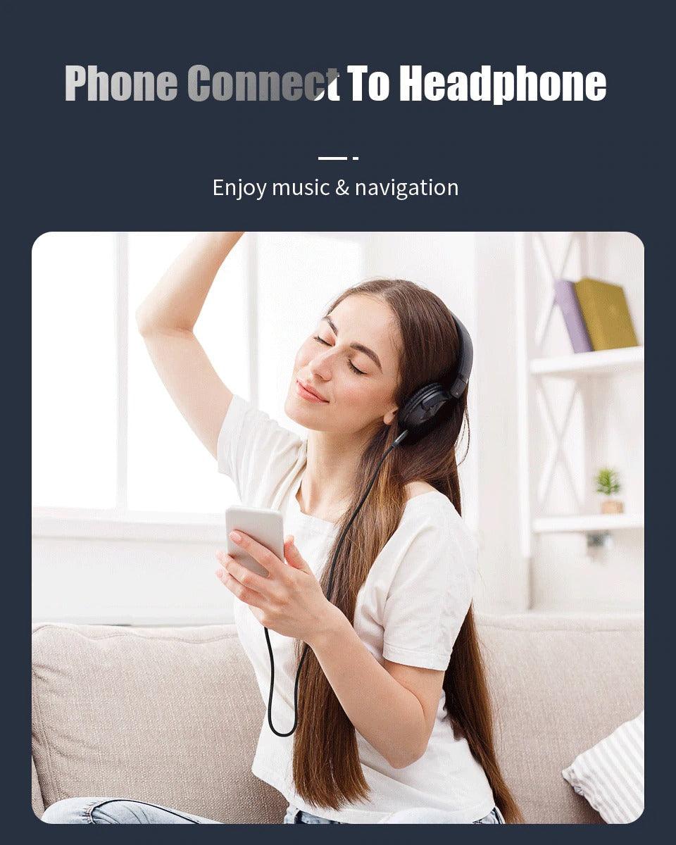Câble audio Jack mâle-mâle Câble auxiliaire audio pour voiture Casque Stéréo Hi-Fi Cordon AUX blindé Compatible avec téléphones Tablettes Fil de haut-parleur Ligne Câble auxiliaire Haut-parleur 3,5 mm