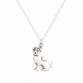 Jack Russell Dog 925 Sterling Silver Necklace