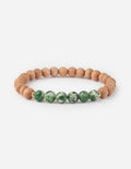 Bracelet empilable en jade