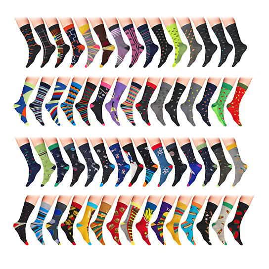 Chaussettes Habillées Colorées pour Hommes James Fiallo