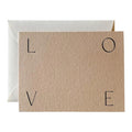 Jaymes Paper - Carte « Love » (1 CT)