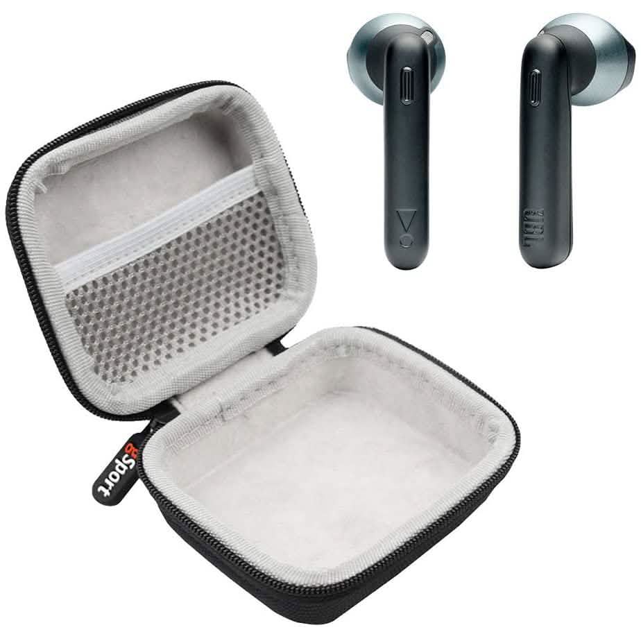 Écouteurs intra-auriculaires sans fil JBL Tune 220TWS avec étui rigide de luxe gSport