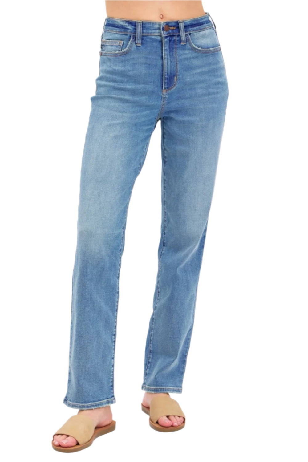 Jeans droits taille haute Judy Blue Taille 5/27