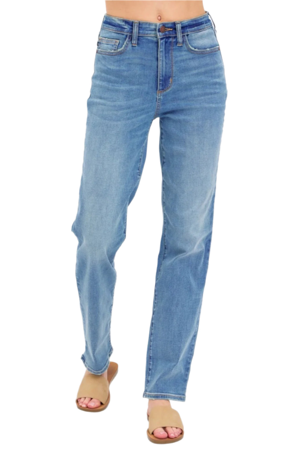 Jeans droits taille haute Judy Blue Taille 5/27