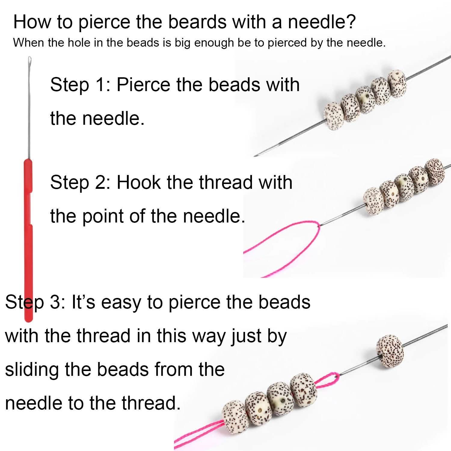 Kit de Matériel de Fabrication de Bijoux Pinces Fermoirs Rubans Tiges à Œillets Crochets de Boucles d'Oreilles pour Bricolage