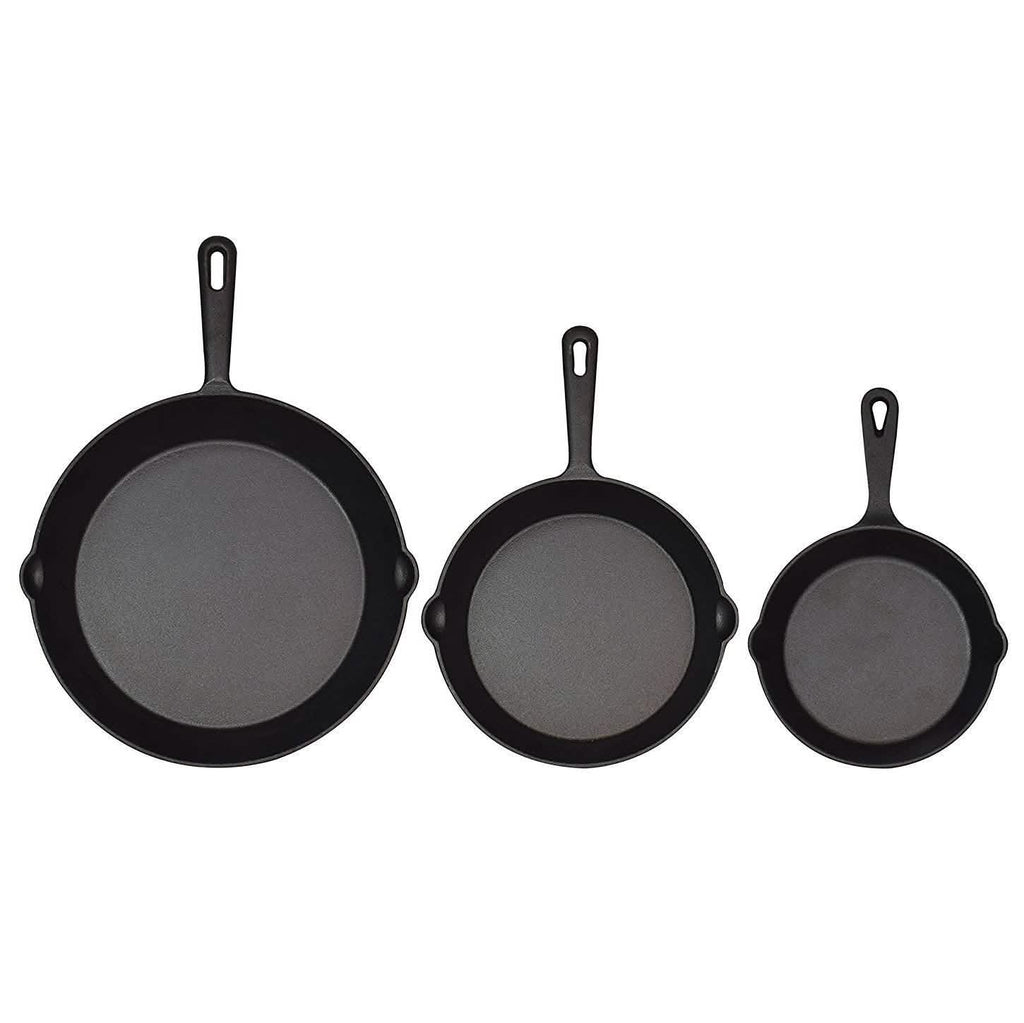 Poêles en fonte Jim Beam, lot de 3