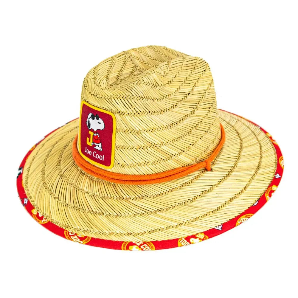 Peter Grimm Peanuts Joe Cool Junior - Chapeau de paille de sauveteur pour enfants