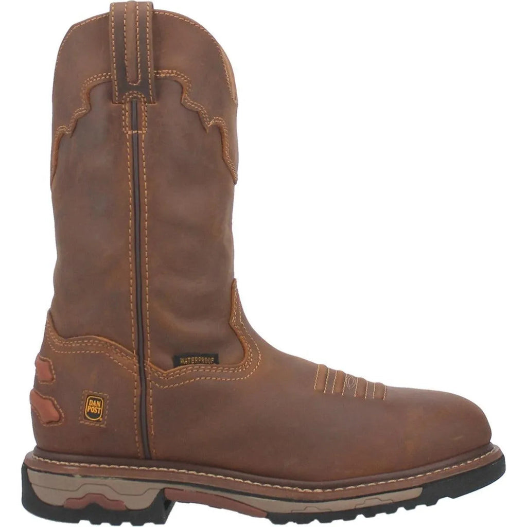 Bottes de cowboy Dan Post Journeyman (embout de protection composite) pour hommes