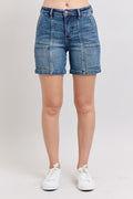 Short en jean taille haute Judy Blue grandes tailles