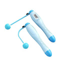 Corde à sauter avec compteur, corde à sauter numérique réglable avec compteur LCD, cordes à sauter numériques, réglage du poids, des calories et du temps, avec rappel sonore, cordes à sauter pour le fitness, l'exercice et la salle de sport.