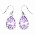 Boucles d'oreilles pierre de naissance de juin - Boucles d'oreilles goutte en cristal