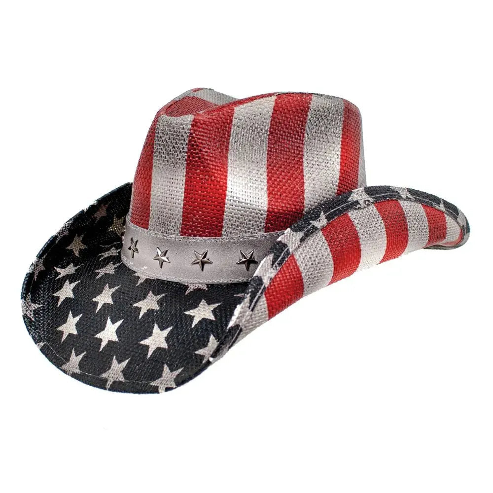Peter Grimm Justice - Chapeau de cowboy en paille