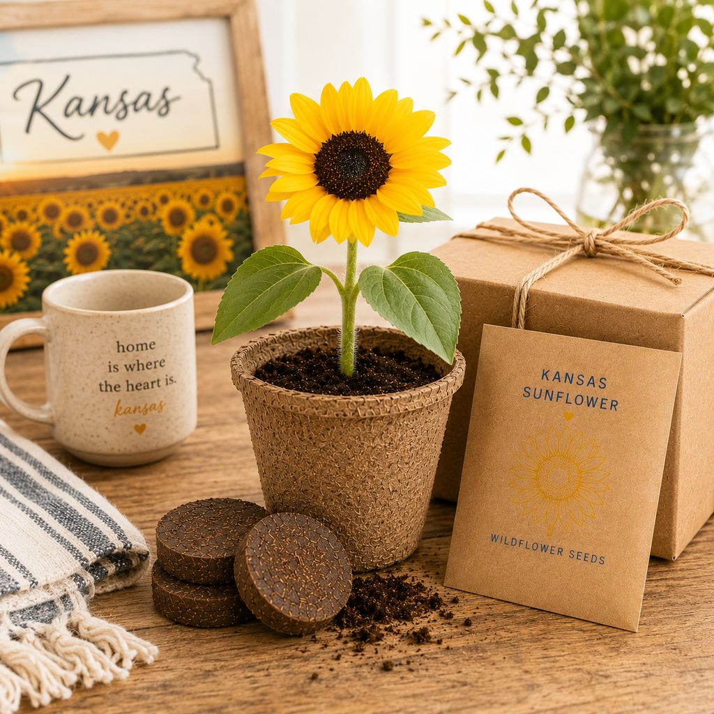 Kit de culture de tournesols du Kansas