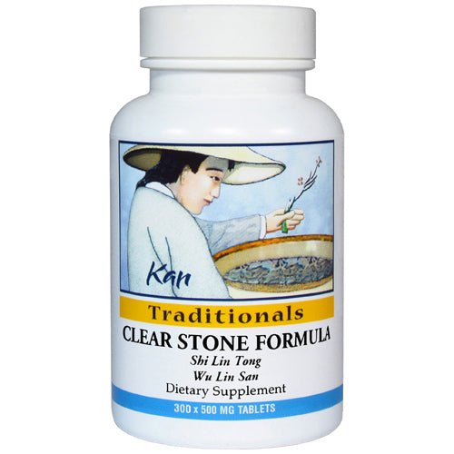 Kan Herb Traditionals Formule Clear Stone 300 Comprimés